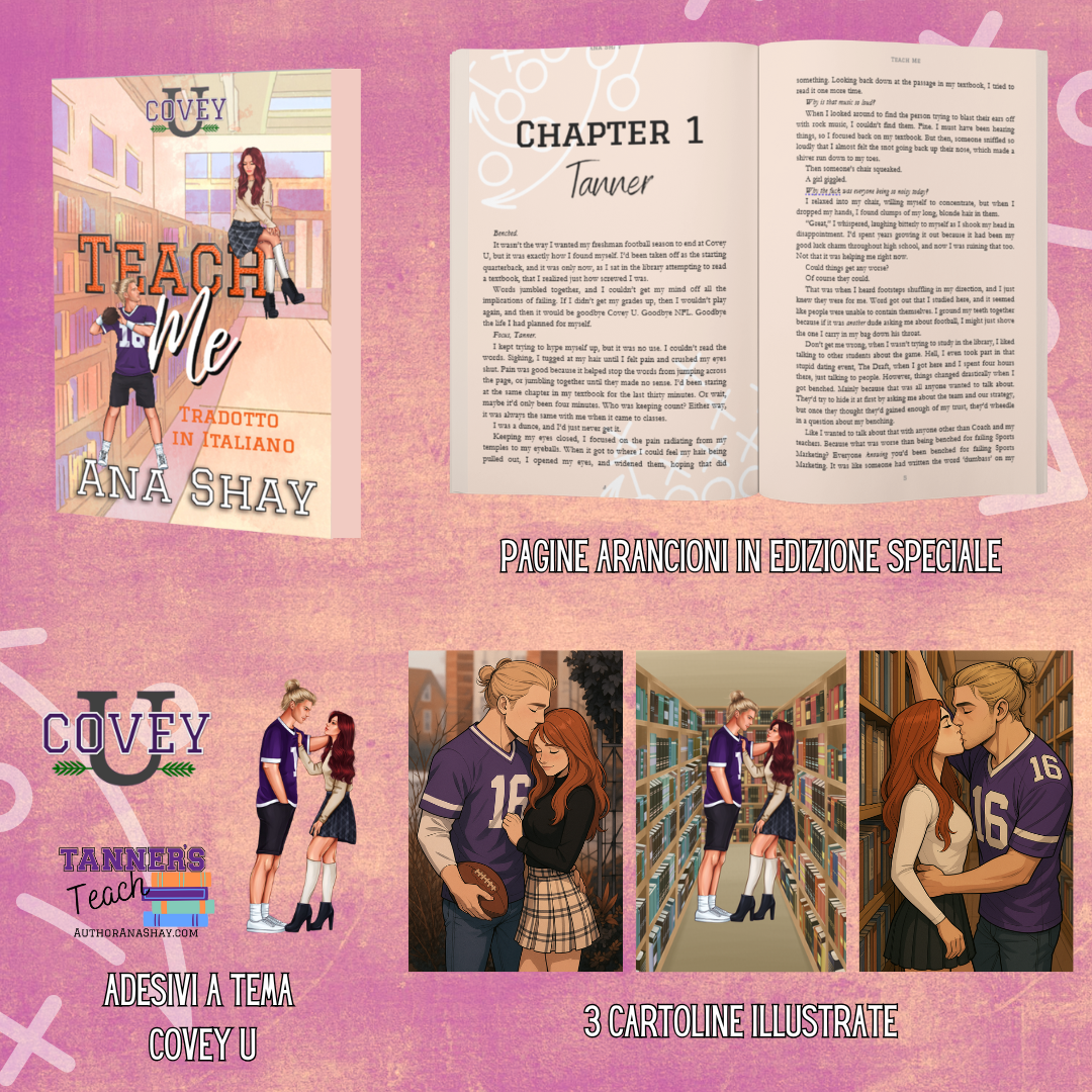 Teach Me: Traduzione Italiana (Covey U Libro 4) - Firmata
