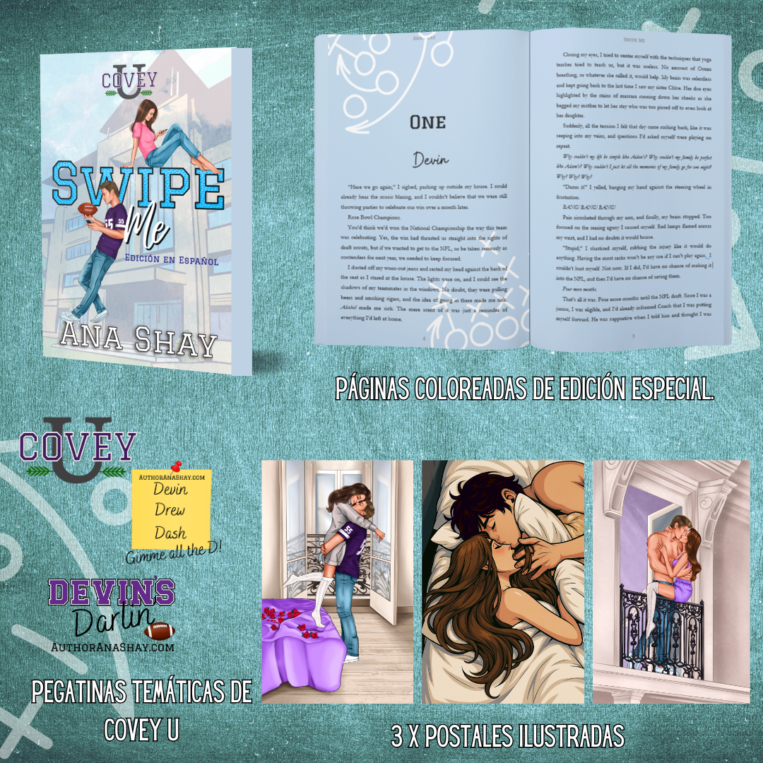 Swipe Me: Edición en Español (Covey U - Edición en Español nº 1) - copia firmada
