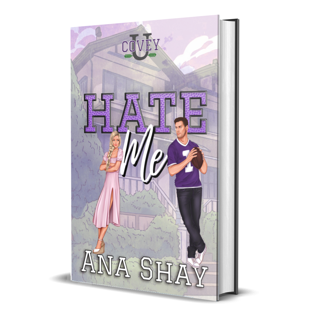 Aiden Hate Me (Covey U Book 3) Paperback - SIGNED