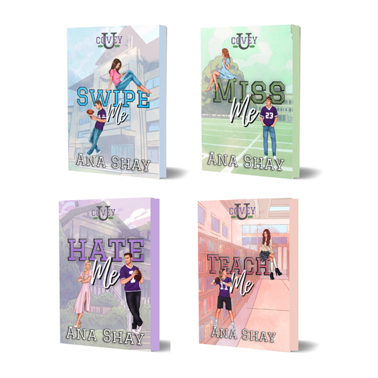 Signed Covey U Colored Page Book Bundle