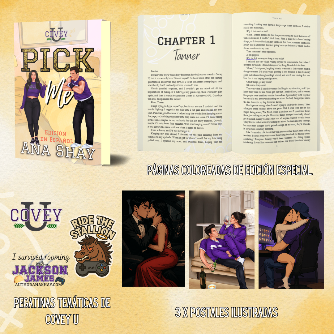 Pick Me: Edición en Español (Covey U - Edición en Español nº 6) - copia firmada