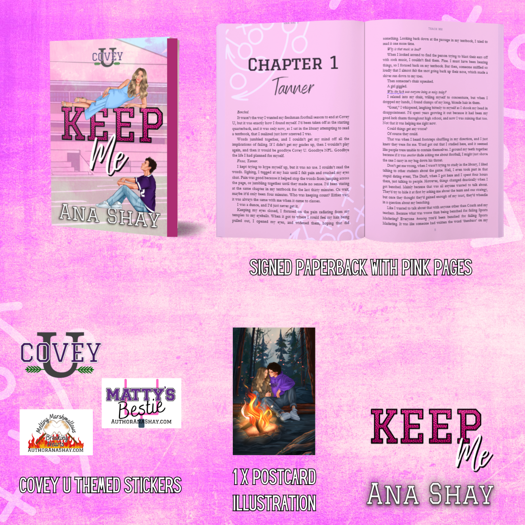 Keep Me (Covey U 5) - Paperback SIGNED